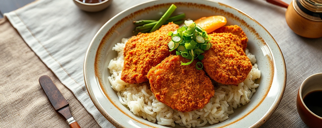 Japanese Chicken Katsu Donburi