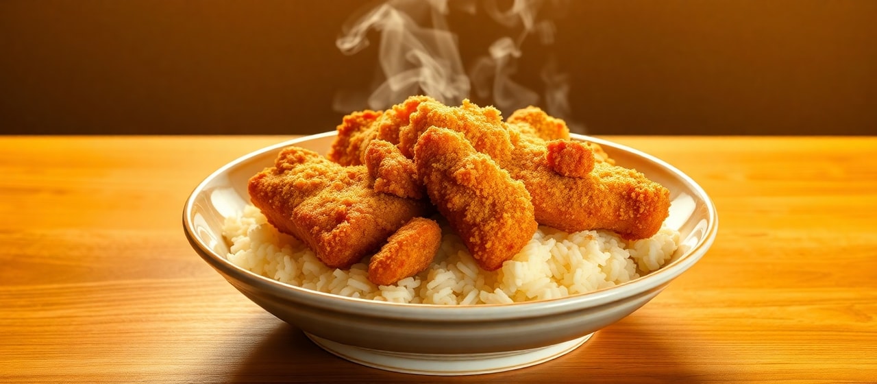Japanese Chicken Katsu Donburi