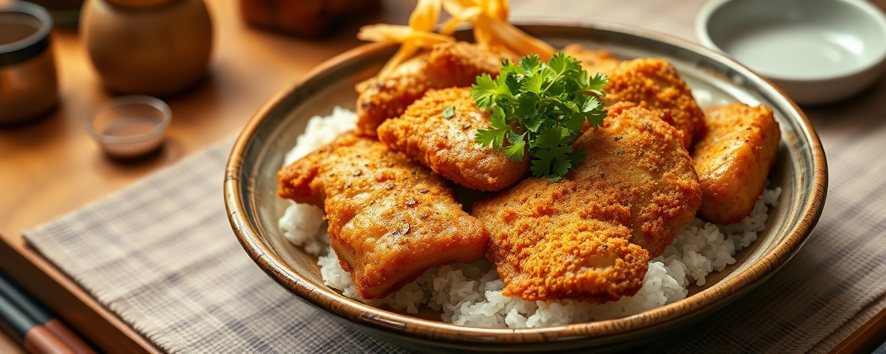 Japanese Chicken Katsu Donburi