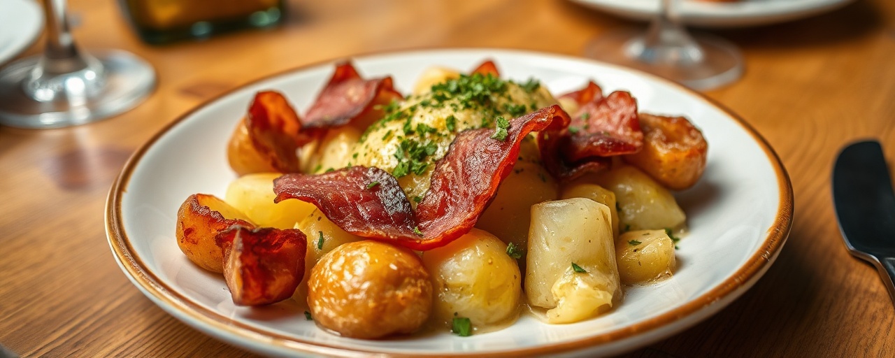 Kardamom-Speck-Kartoffelküchle