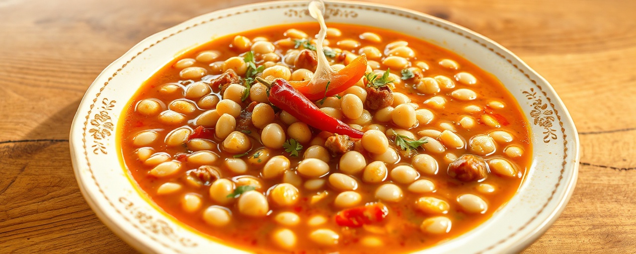Kartuli Lobios Tahini Tzemi (Georgian White Bean and Tahini Stew)