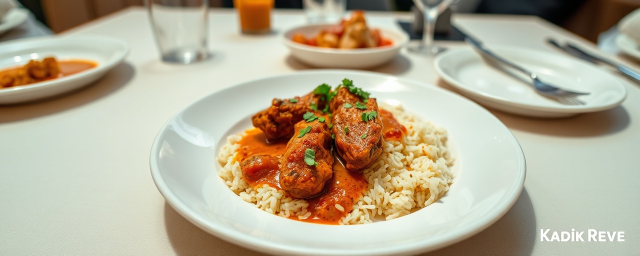 Kashmiri Rogan Josh with Saffron Rice