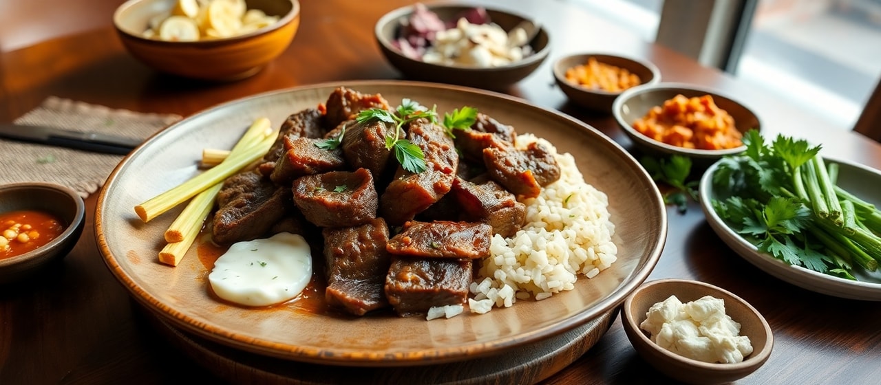Kerala-Style Fermented Beef Roast with Lemongrass