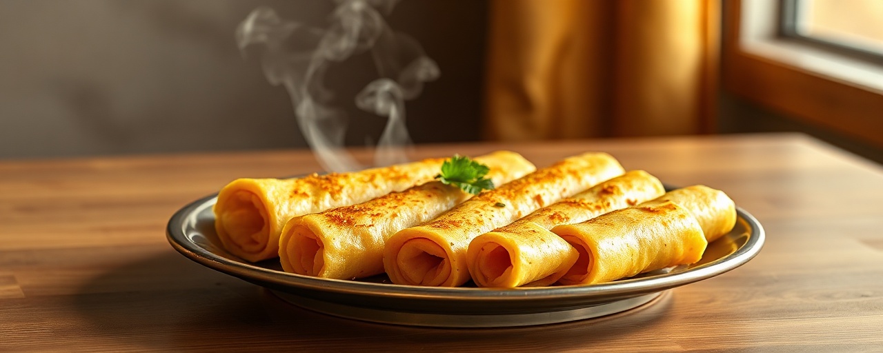 Khandvi (Gujarati Savory Rolls)
