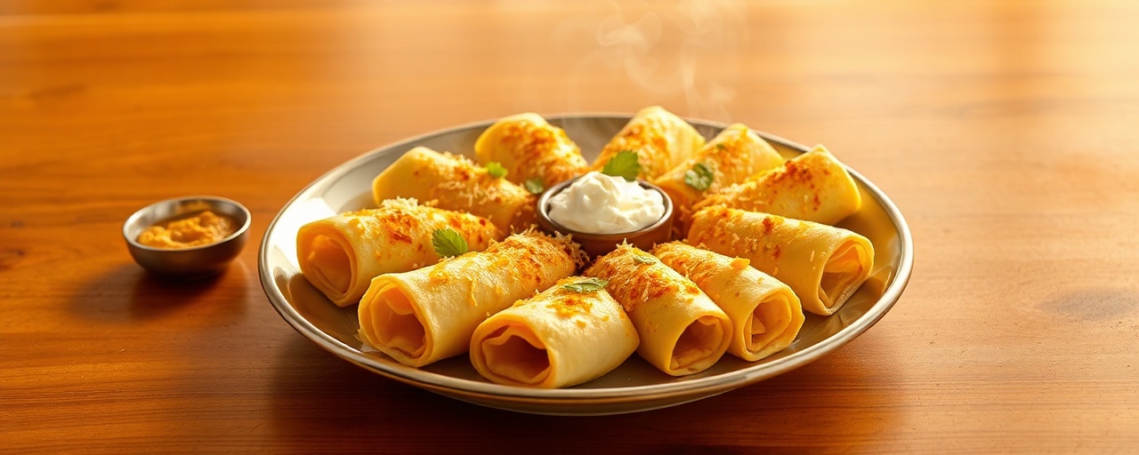 Khandvi (Gujarati Savory Rolls)
