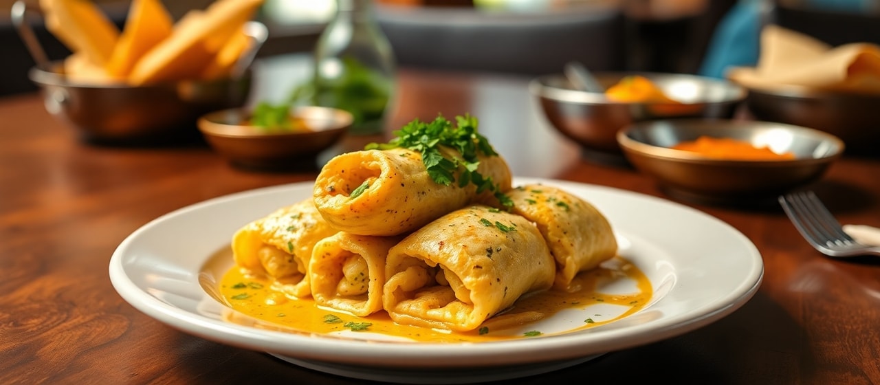Khandvi (Gujarati Savory Rolls)