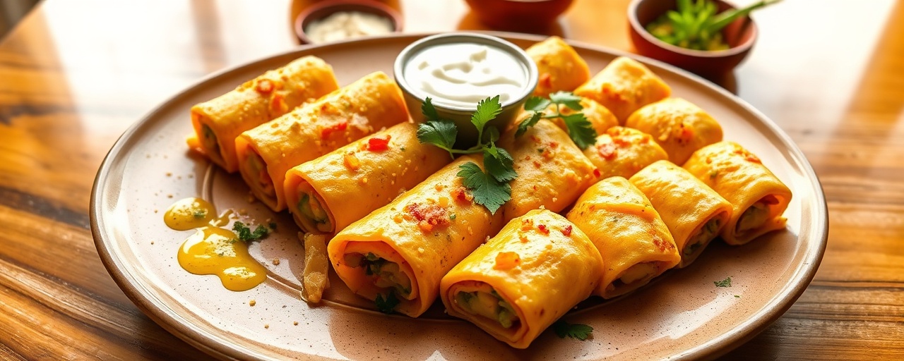 Khandvi (Gujarati Savory Rolls)