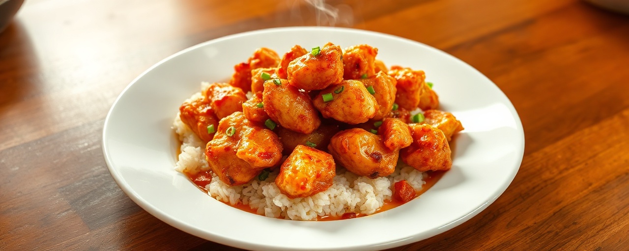 Korean Spicy Coconut Fried Chicken (Kko-ko-nut Yangnyeom Dak)