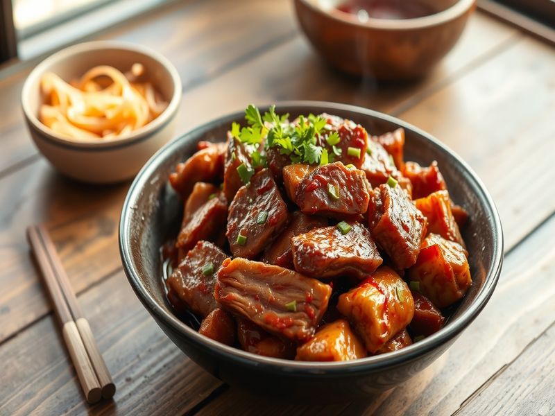 Korean Spicy Pork Belly Stir-fry (Jeyuk Bokkeum)