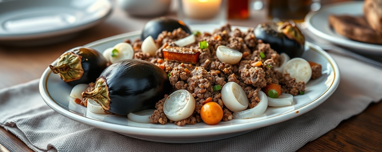 Kuzu Etli Patlıcan Tava