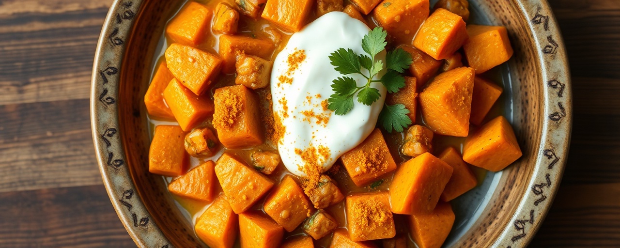 Labu Panggang Tandoor Berempah