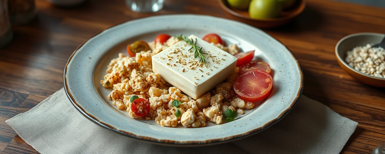 Lacto-Fermented Tofu & Neep Skirlie