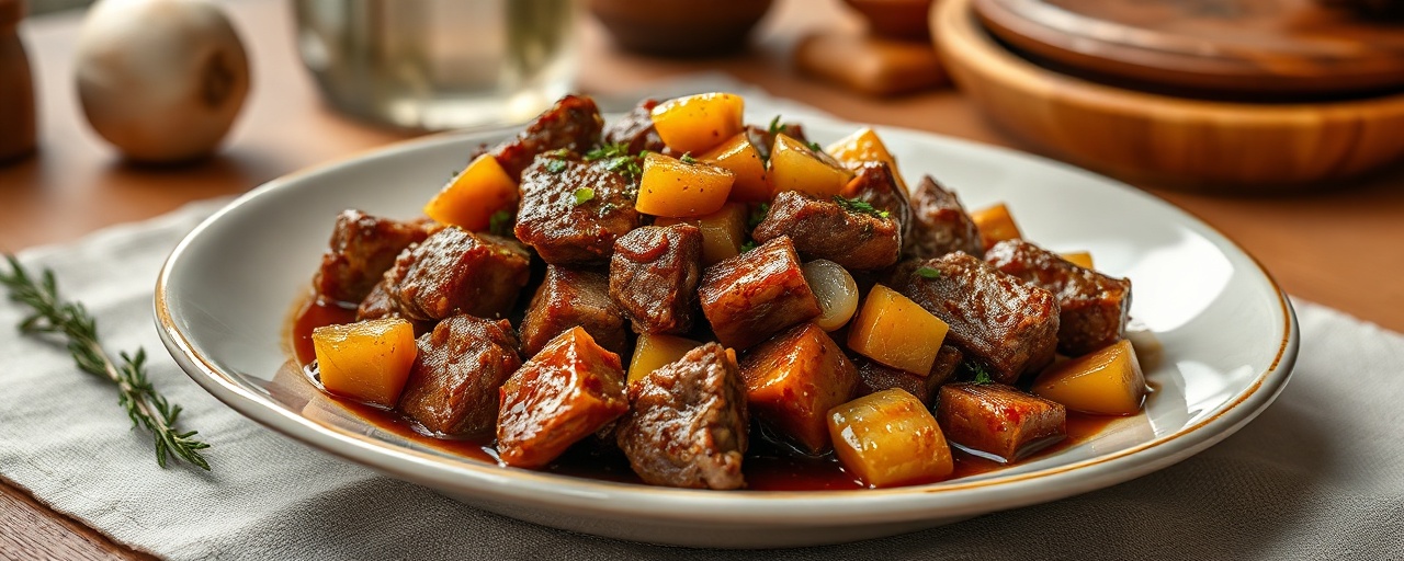 Lahm bil Tamarind al-Bat'i' - Egyptian Slow-Cooked Lamb with Tamarind