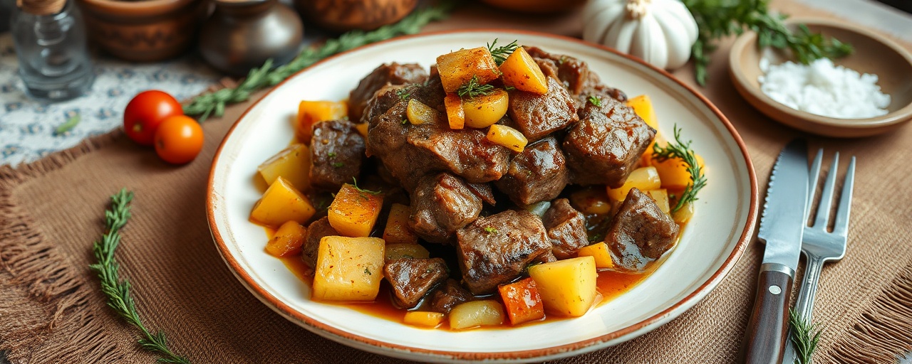 Lahm bil Tamarind al-Bat'i' - Egyptian Slow-Cooked Lamb with Tamarind
