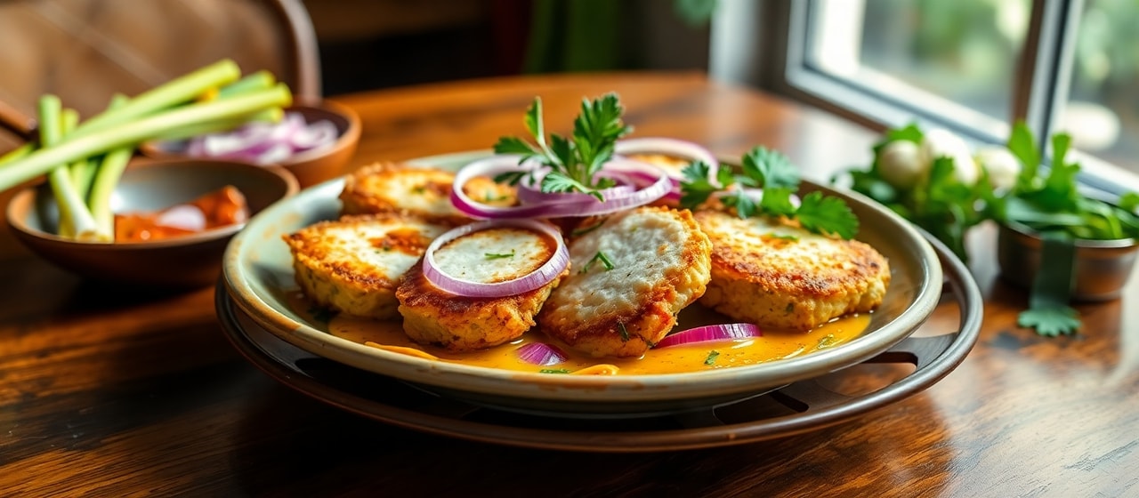 Lemongrass & Spice Fish Fritters