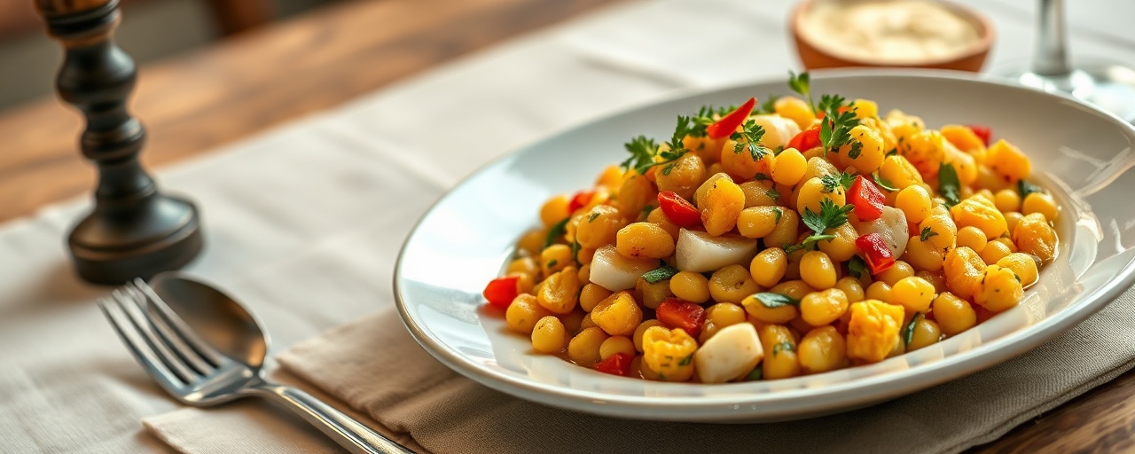 Locro de Garbanzos y Calabaza
