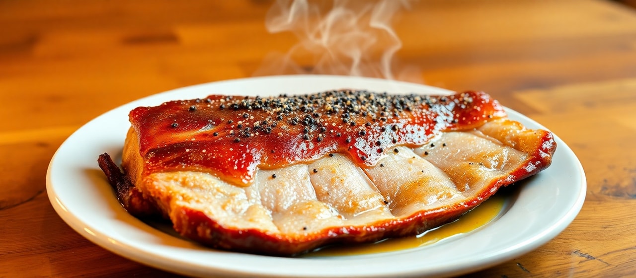 Maple-Galangal Cured Pork Belly