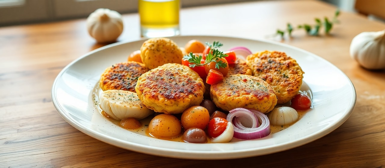 Mediterranean Spiced Fish Croquettes