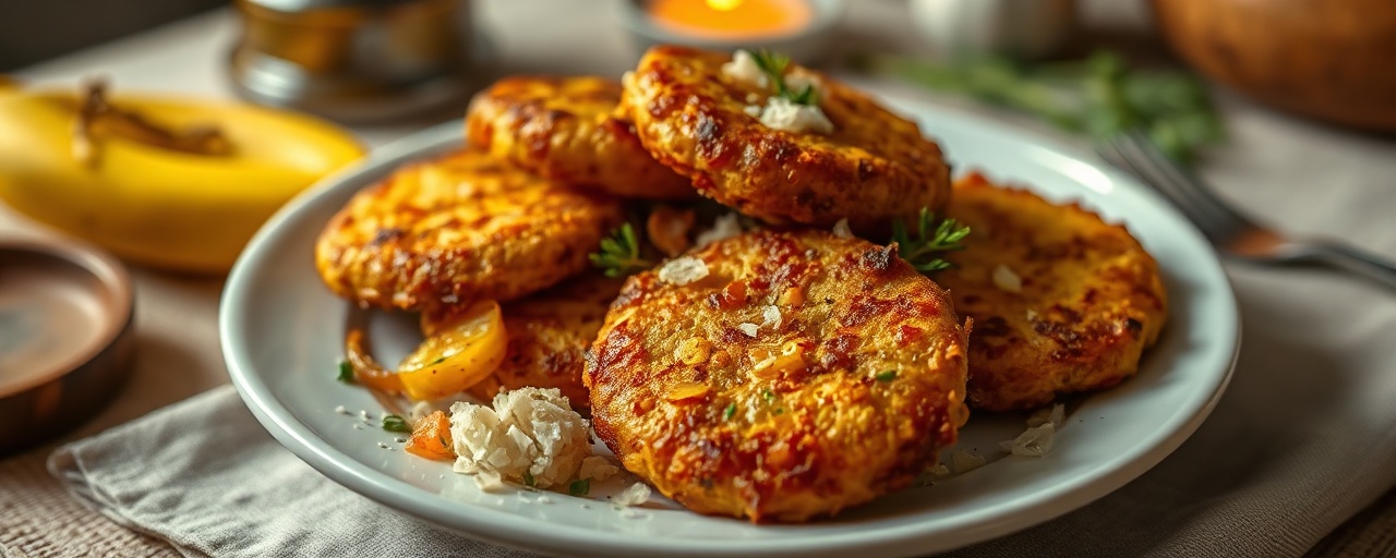 Mfaraket Mauz Ma'akli (Flash-Fried Plantain Fritters)