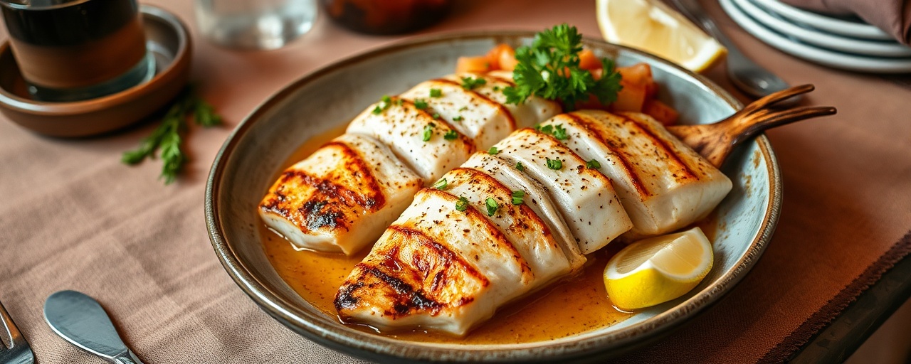 Miso Aji Amarillo Grilled Fish Anticuchos