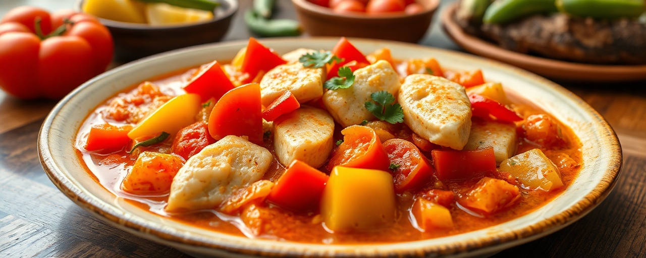 Moqueca Capixaba (Brazilian Fish and Vegetable Stew)