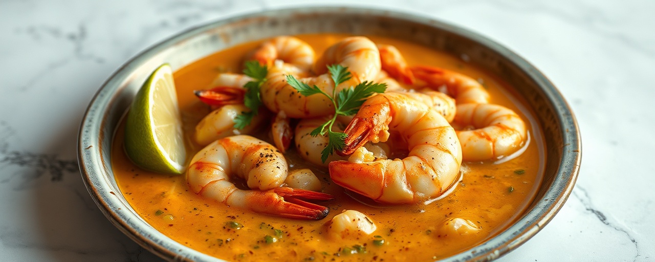 Moqueca Carioca with Chipotle Shrimp