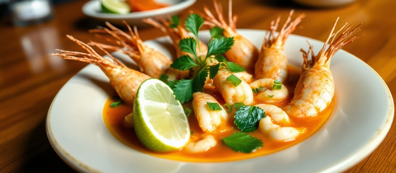 Moqueca de Camarão com Gochujang Fermentado e Quiabo Rapidamente Fermentado