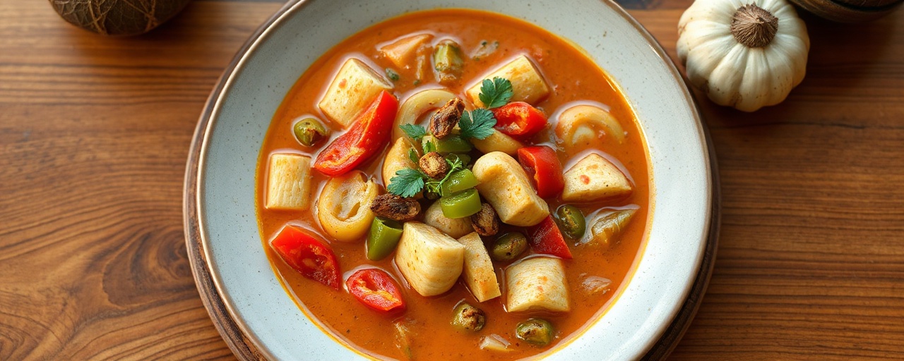 Moqueca de Palmito (Brazilian Heart of Palm Stew)