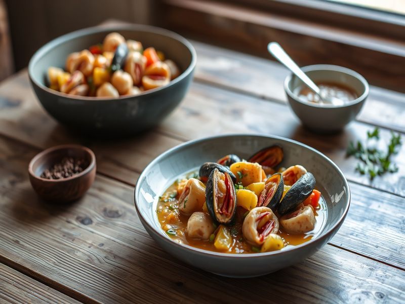 Moqueca de Palmito com Castanhas