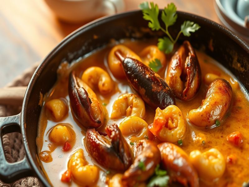 Moqueca de Palmito com Castanhas