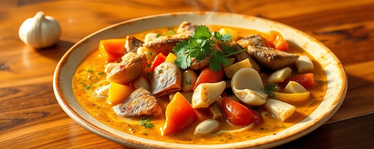 Moqueca de Palmito com Castanhas