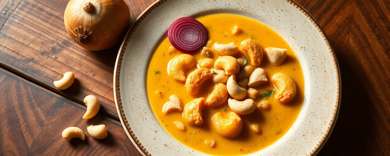 Moqueca de Palmito com Creme Fermentado de Castanha de Caju e Molho de Tamarindo