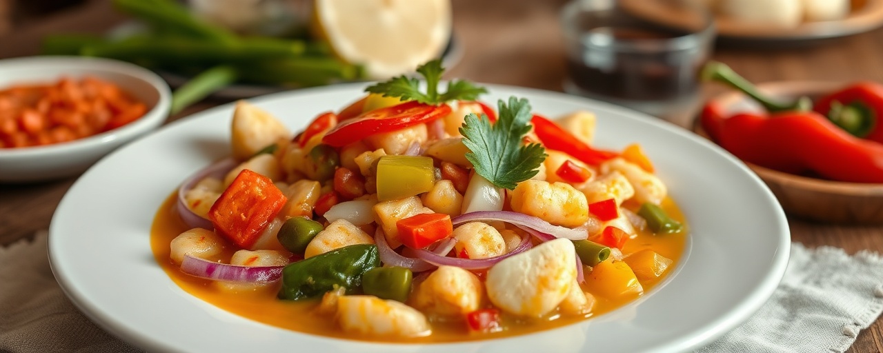 Moqueca de Palmito com Pirão