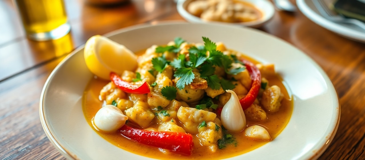 Moqueca de Palmito e Caju