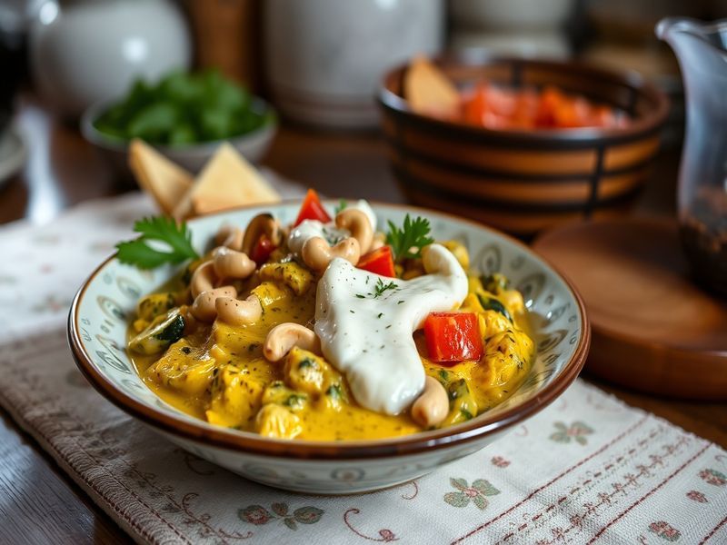 Moqueca de Palmito with Cashew Cream