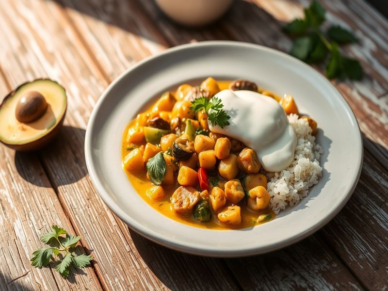 Moqueca de Palmito with Cashew Cream