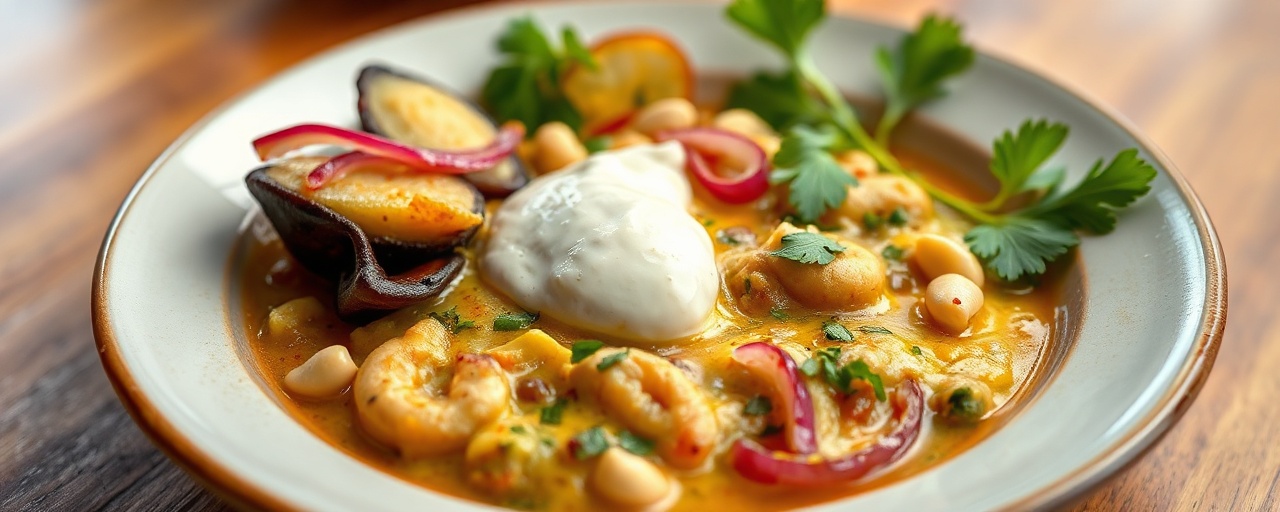 Moqueca de Palmito with Cashew Cream