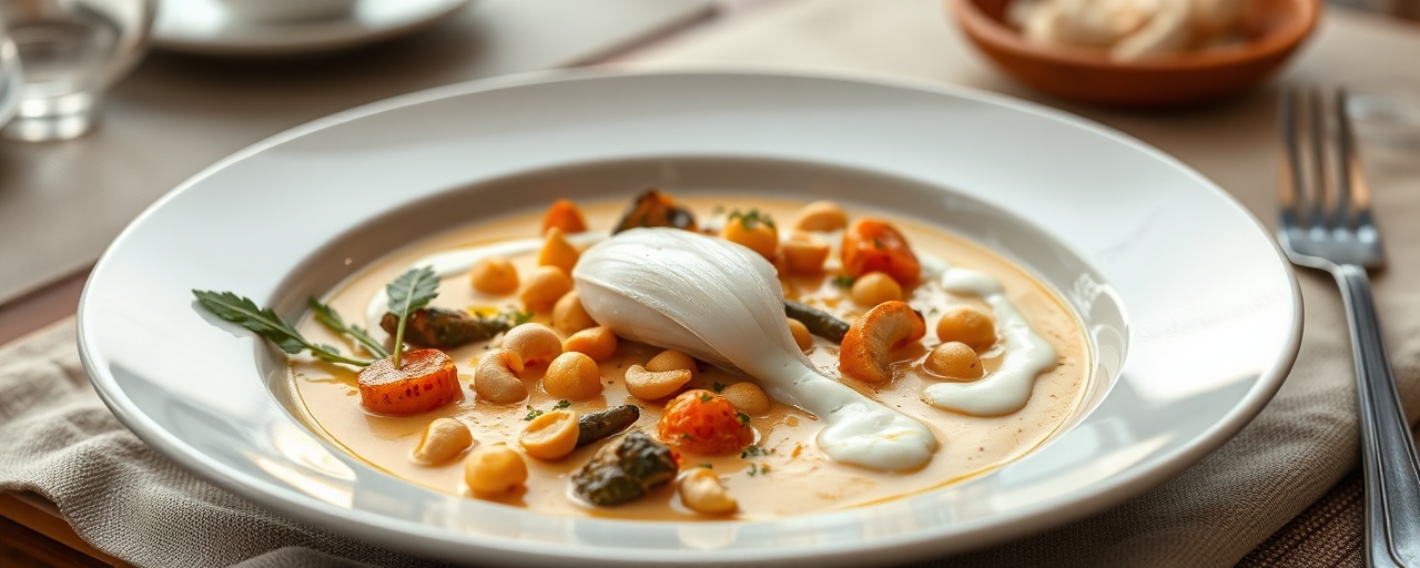 Moqueca de Palmito with Cashew Cream