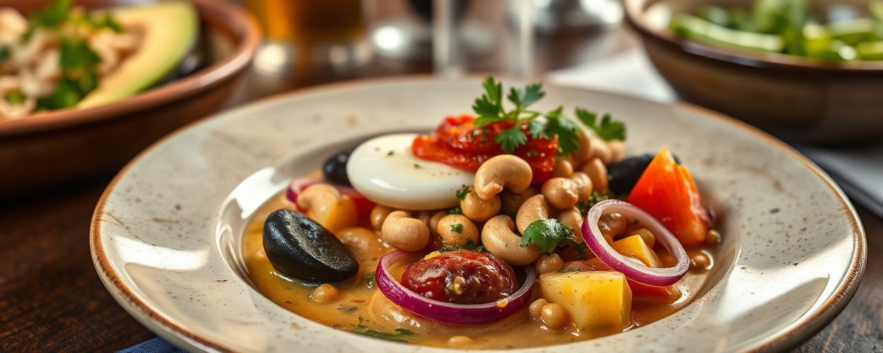 Moqueca de Palmito with Cashew Cream