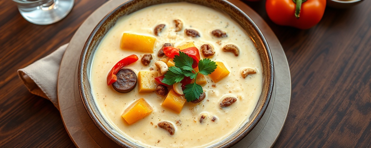 Moqueca de Palmito with Cashew Farofa
