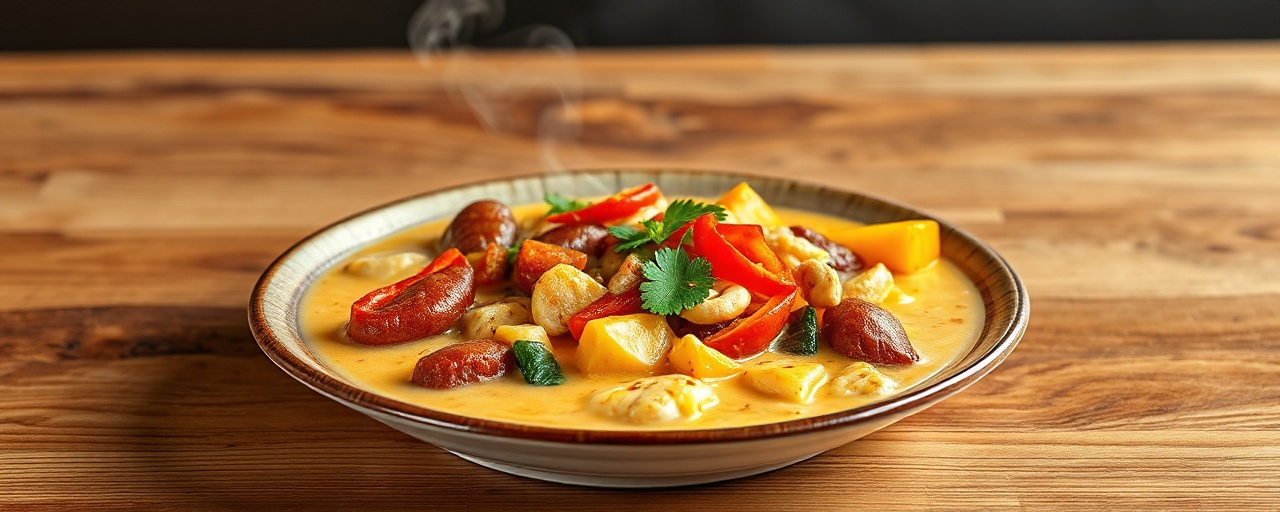 Moqueca de Palmito with Cashew Farofa