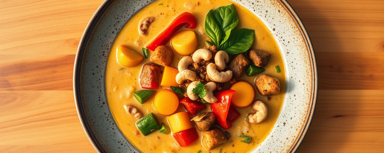 Moqueca de Palmito with Cashew Farofa