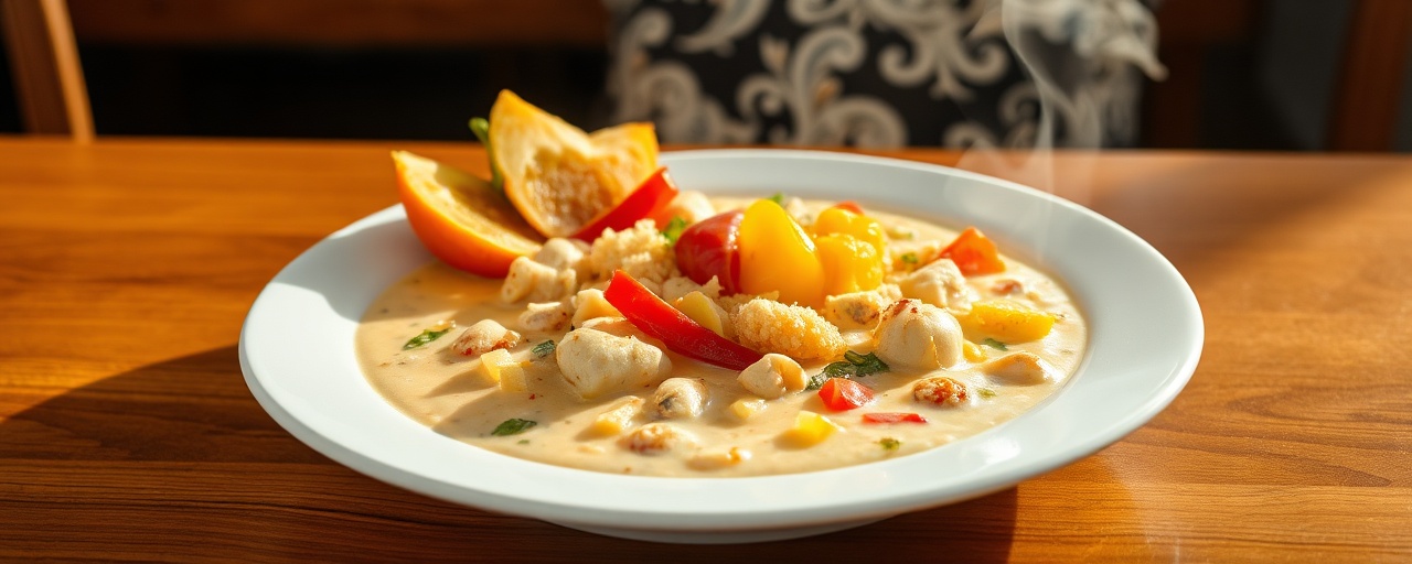 Moqueca de Palmito with Cashew Farofa