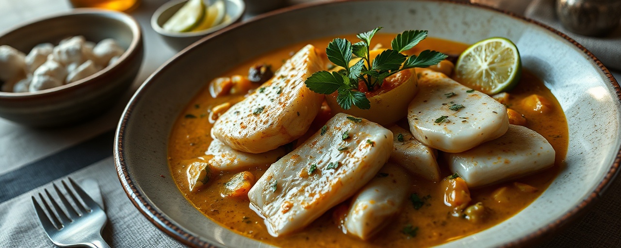 Moqueca de Peixe com Alho Negro