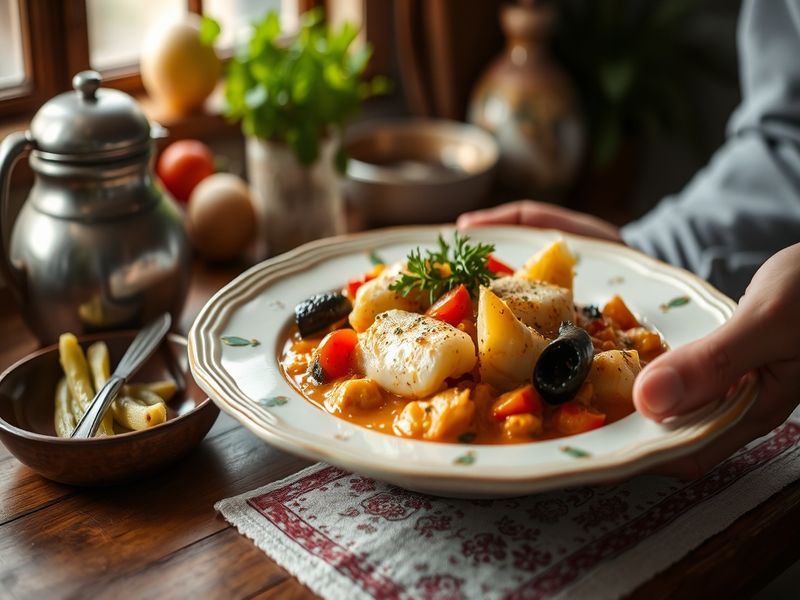Moqueca de Peixe com Camarão