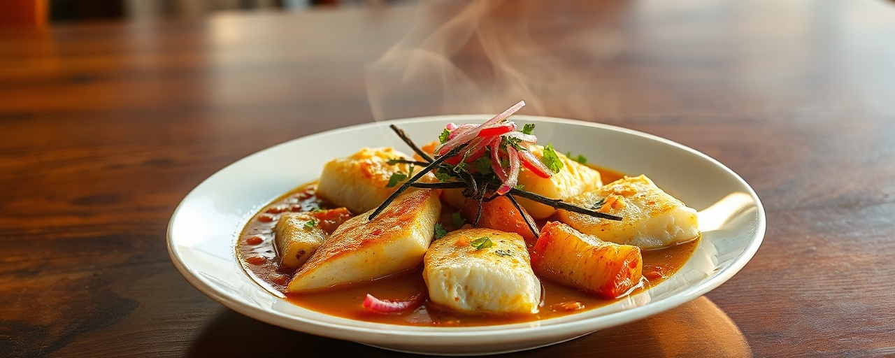 Moqueca de Peixe com Pirão