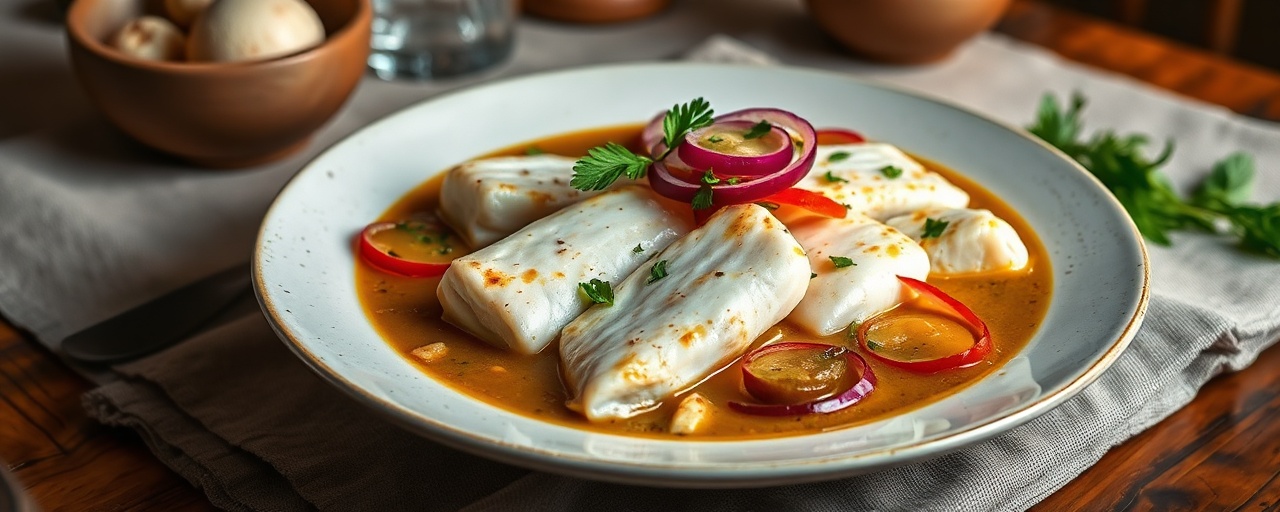 Moqueca de Peixe com Pirão