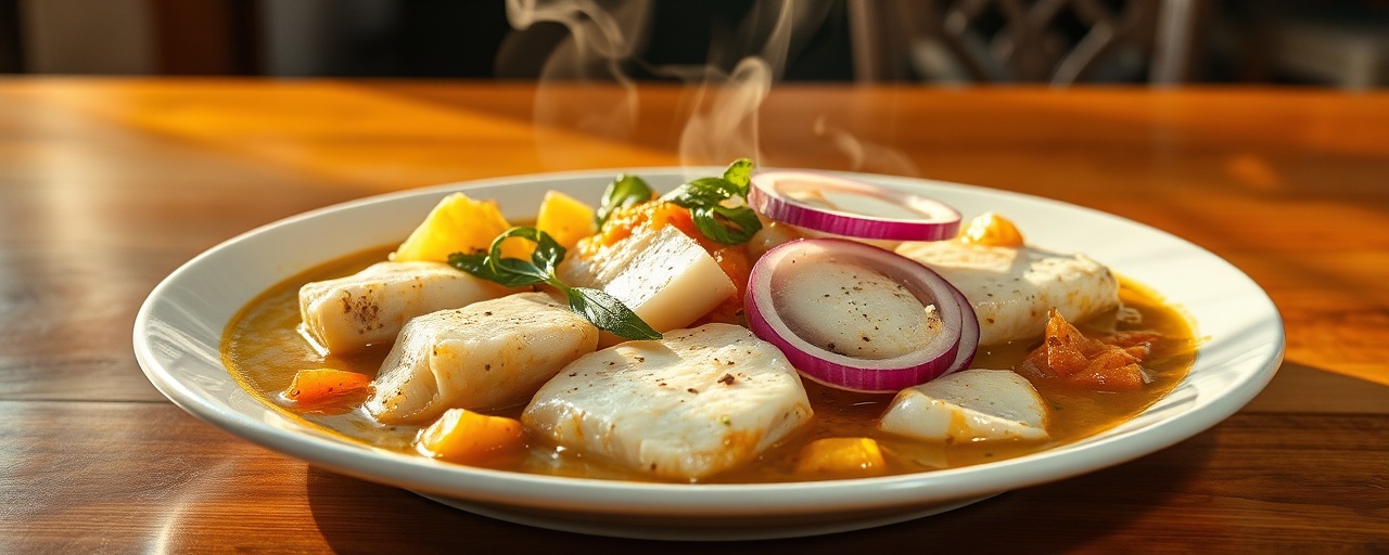 Moqueca de Peixe com Pirão