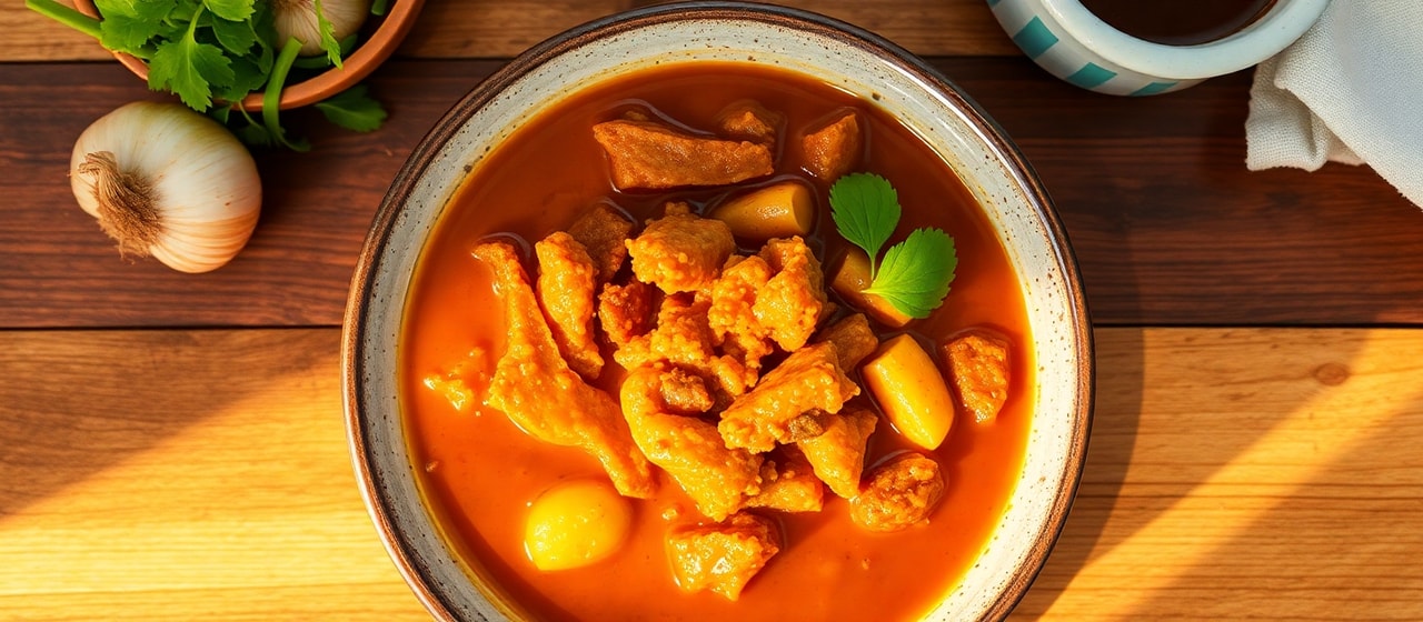 Moqueca de Seitan Baiana (Slow-Cooked Seitan Stew)