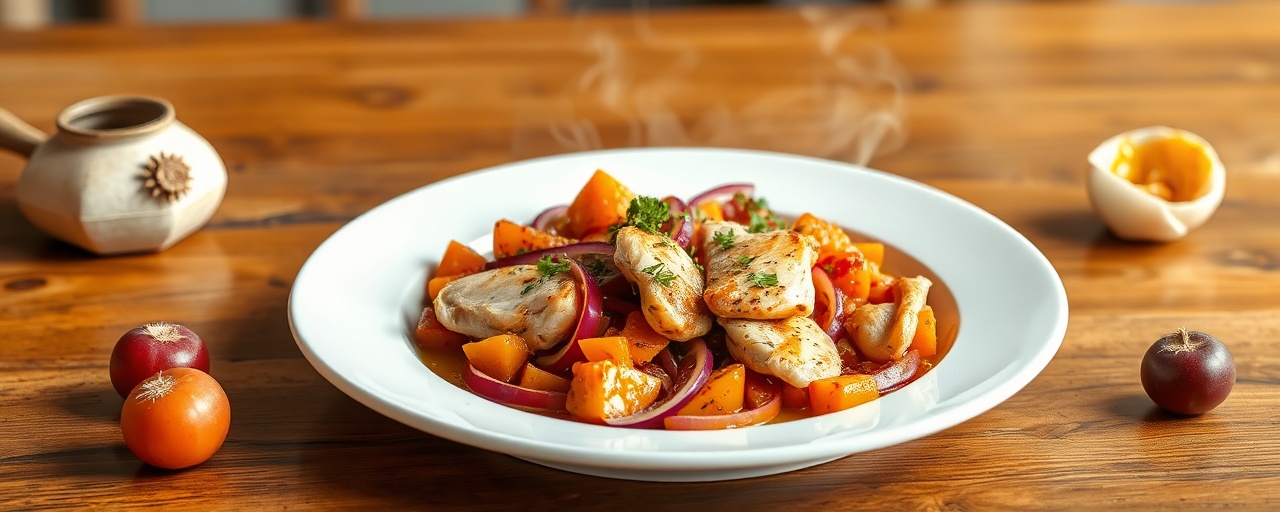 Moroccan Cardamom Chicken and Apricot Stir-Fry